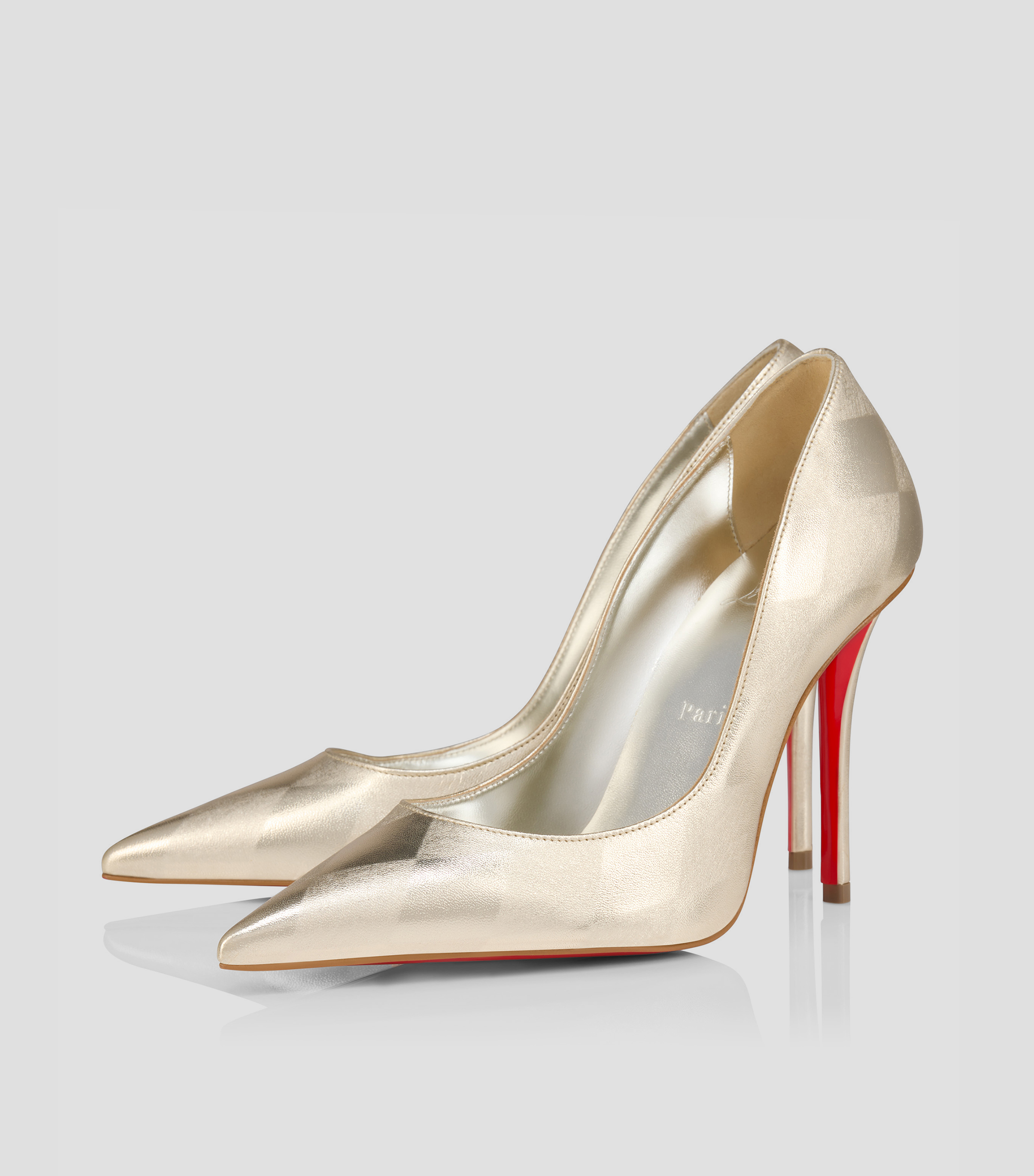 Zapatillas Miss Z Dorado con Tacón Alto, Mujer